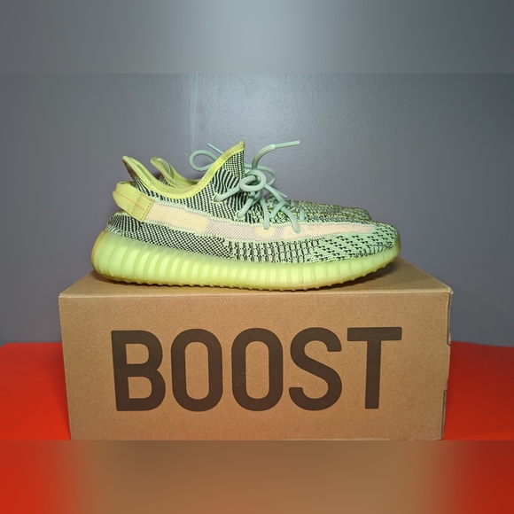 Size 9 - Adidas Yeezy Boost 350 V2 Yeezreel Non-Reflective
